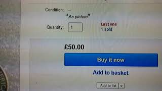 Beware Fake seller on eBay  1916 - D Mercury Dime