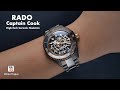 NEW Rado Captain Cook High Tech Ceramic Skeleton &quot;Lava&quot; - Wimol Tapae