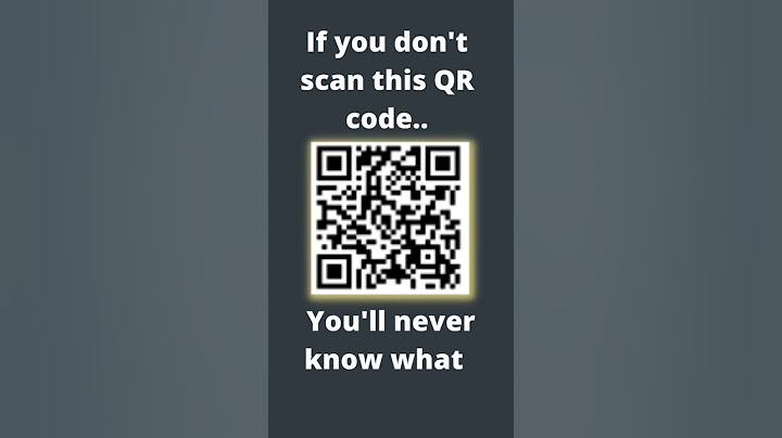 Don’t scan this QR code!