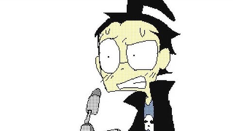 Dib says “I love you Zim!” flipnote studio 3ds animation (ZaDr)