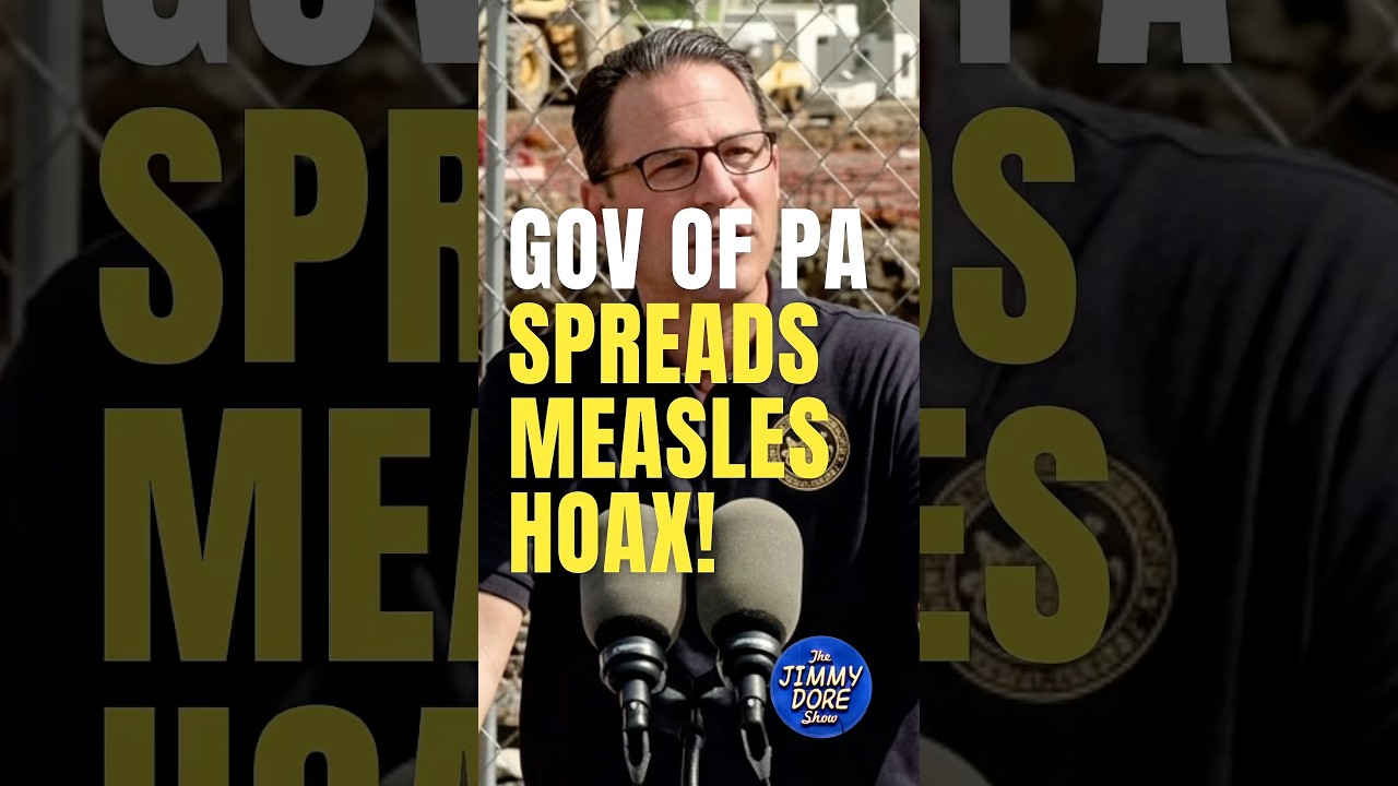 Gov. Josh Shapiro’s Measles Death Hoax FALLS APART!