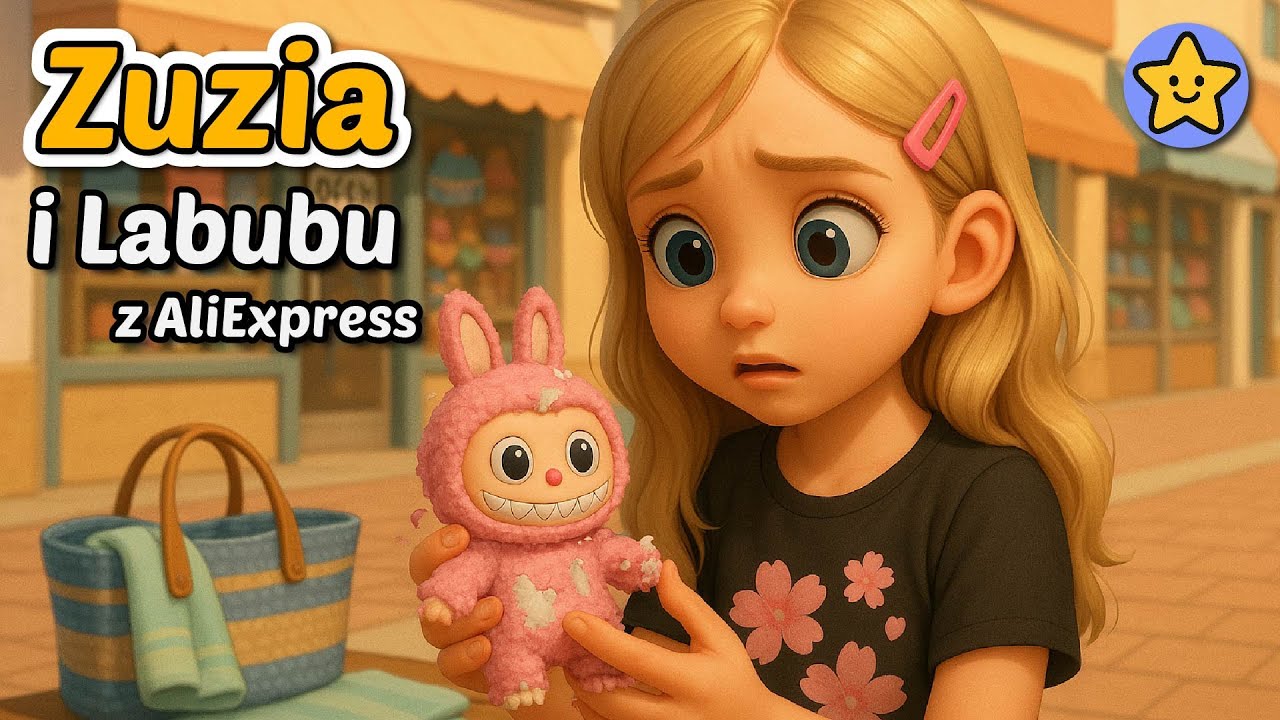 💻🐰 Zuzia i Labubu z Aliexpress - Bajka do słuchania na dobranoc - Moja Bajkolandia 🐰💻