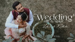 Nt Studio Kishan Radhika Wedding Same Day Highlight 2024