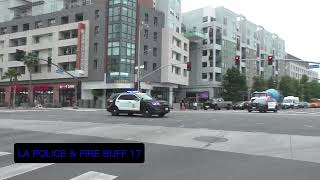 LAPD RESPONDING X3
