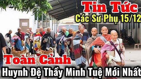 Tin Tức Mới Nhất Các Sư Phụ 15/12 | Toàn Cảnh Thầy Minh Tuệ & Huynh Đệ Ngay Lúc Này #suminhtue