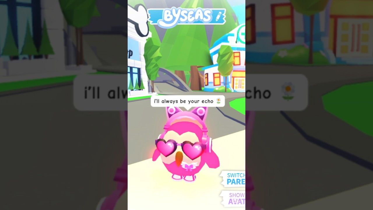 ECHO with my mega owl! (adopt me) 🌼 :: 