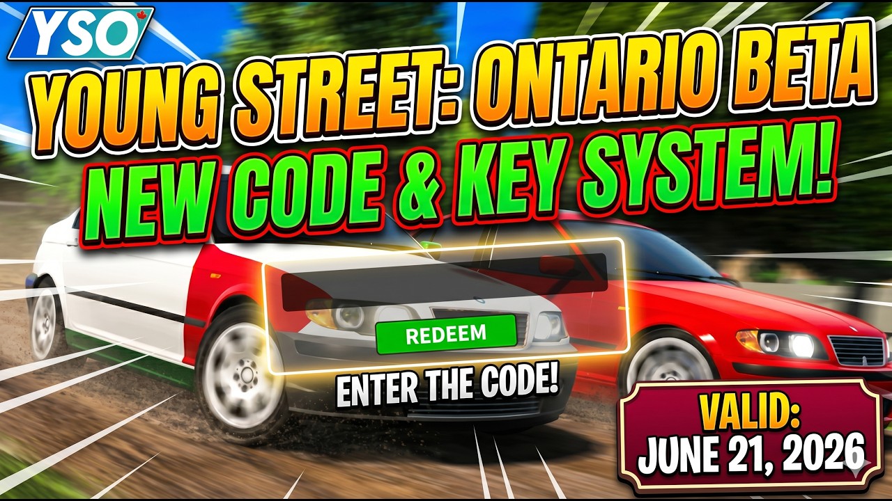 NEW KEY SYSTEM & CARS! Limited Codes | Young Street, Ontario Beta