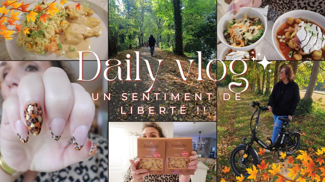 Daily Vlog du 13 octobre : Un sentiment de liberté sur mon vélo RK6 !!