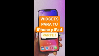 Widgets cool para tu iPhone y iPad - Parte 1 shorts