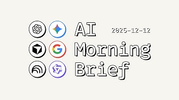 重归王座！OpenAI发布GPT-5.2系列；谷歌推出Gemini Deep Research API【AI早报 2025-12-12】