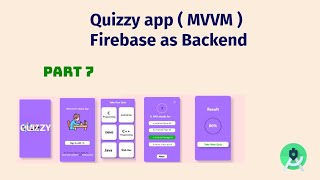 Quizzy App Firebase As Backend Mvvm Part 7 Loading Quiz Details