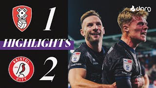 CONWAY SCORES 95TH-MINUTE WINNER! 🤯 Rotherham United 1-2 Bristol City | Highlights