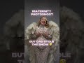 It was her maternity shoot… dad stole the show 🤣 (wait for the end)