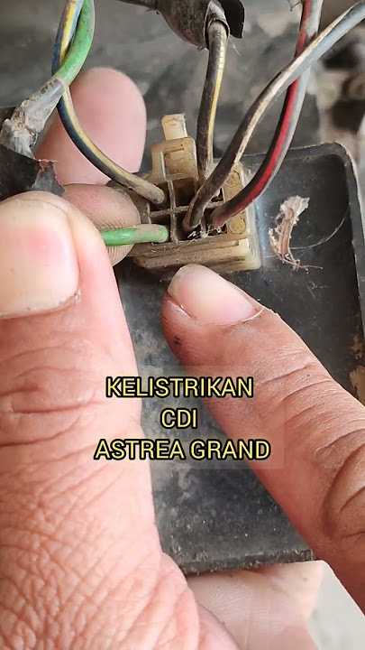 Astrea grand CDI cable path