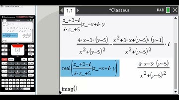 Calculs complexes à l