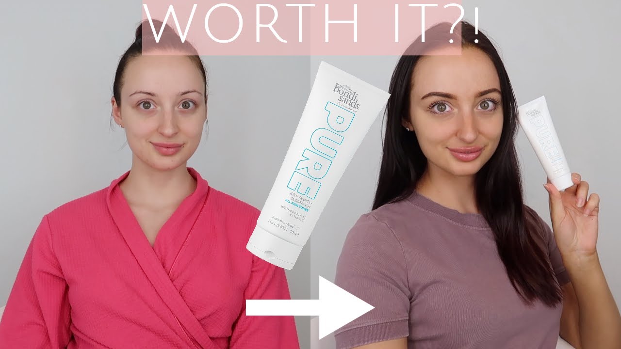 Bondi Sands Pure Self Tanning Sleep Mask Review + Demo! YouTube