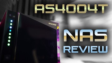 ASUS Goes NAS..!? ASUSTOR AS4004T 10Gbps $360 NAS Review(!)