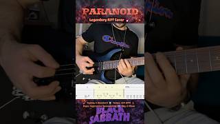 Download Lagu Black Sabbath - Paranoid (Rhythm Cover) | Aggressive Downpicking 🤘 MP3