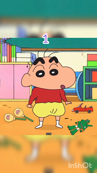 Shin-chan and his friends 🙃🌼 #shinchan #twinsistervlog #trending