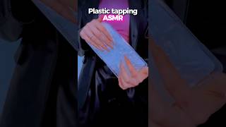 ASMR fast tapping on plastic with long nails & no talking 👀