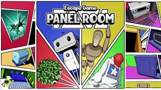 Panel Room Escape Game Full Walkthrough 脱出ゲーム 攻略 (KOTORINOSU Mani Morishita)
