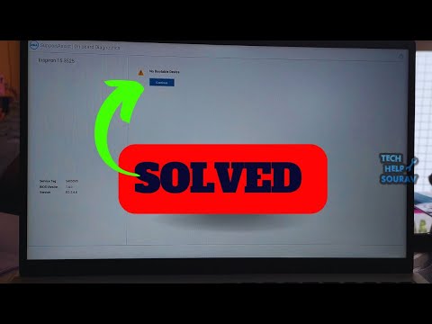 No Bootable Device Dell Inspiron 15 Series | Dell Laptop - How To Fix