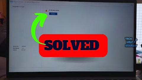 No Bootable Device Dell Inspiron 15 Series  | Dell Laptop - How To Fix