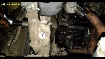 Hyundai fuel high pressure pump (DIESEL) removing process ||high pressure pump opening
