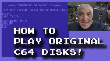 How to play original Commodore 64 (C64) game disks on a modern PC using a Kryoflux!