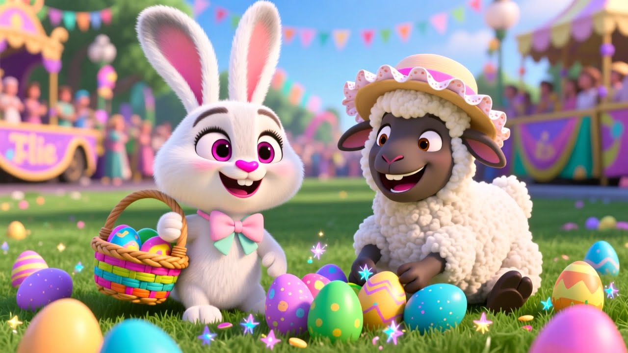 Easter Parade with Ellie 🐰🌷🧸 Fun Holiday & Learning Song for Kids | Celebrate & Play