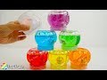 Jelly Monster Lighting Color Slime Collection Review in Pumpkin Case 장난감 슬라임 ASMR 젤리몬스터 모음