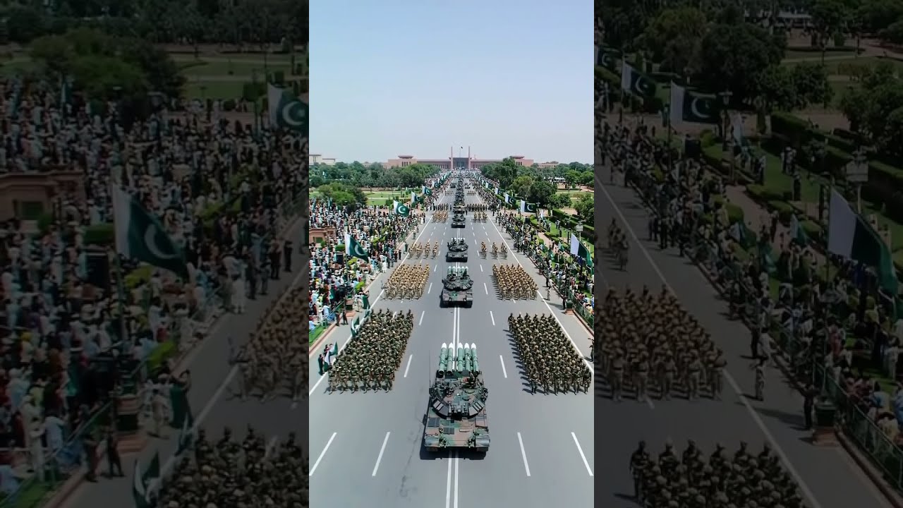 Pakistan Army Parade Full Armed Forces Weapons Display 