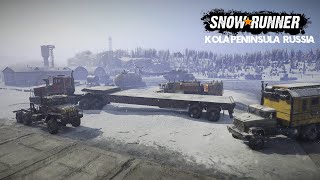 SnowRunner Kola Peninsula Russian Federation Playthrough Part 94