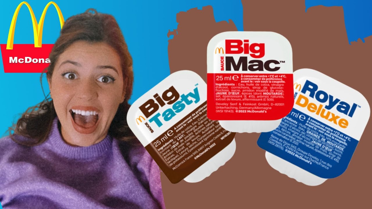 LES NOUVELLES SAUCES DE MCDO !!! YouTube