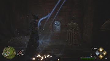 Ancient magic trace puzzle solution (West Forbidden Forest) Hogwarts Legacy PS5