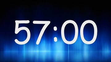 57 Minutes Timer / Countdown from 57min