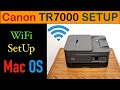 Canon Pixma TR7000 SetUp MacBook, Mac OS, Review !!