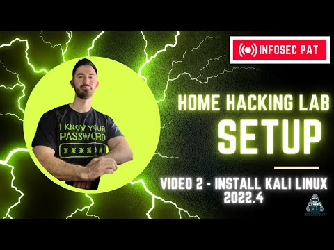 How To Install Kali Linux 2022.4 In VirtualBox - Home Hacking Lab Video 2