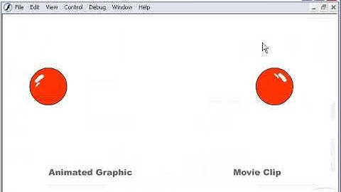 Adobe macromedia Flash Mx  movieclip vs animated gfx urdu / hindi  tutorial