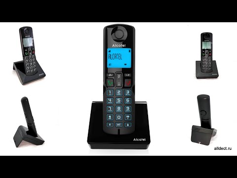 Alcatel S250: короткий обзор DECT-телефона