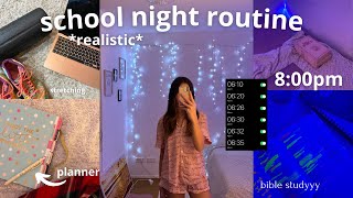 REALISTIC NIGHT ROUTINE *as a HIGH SCHOOL student*