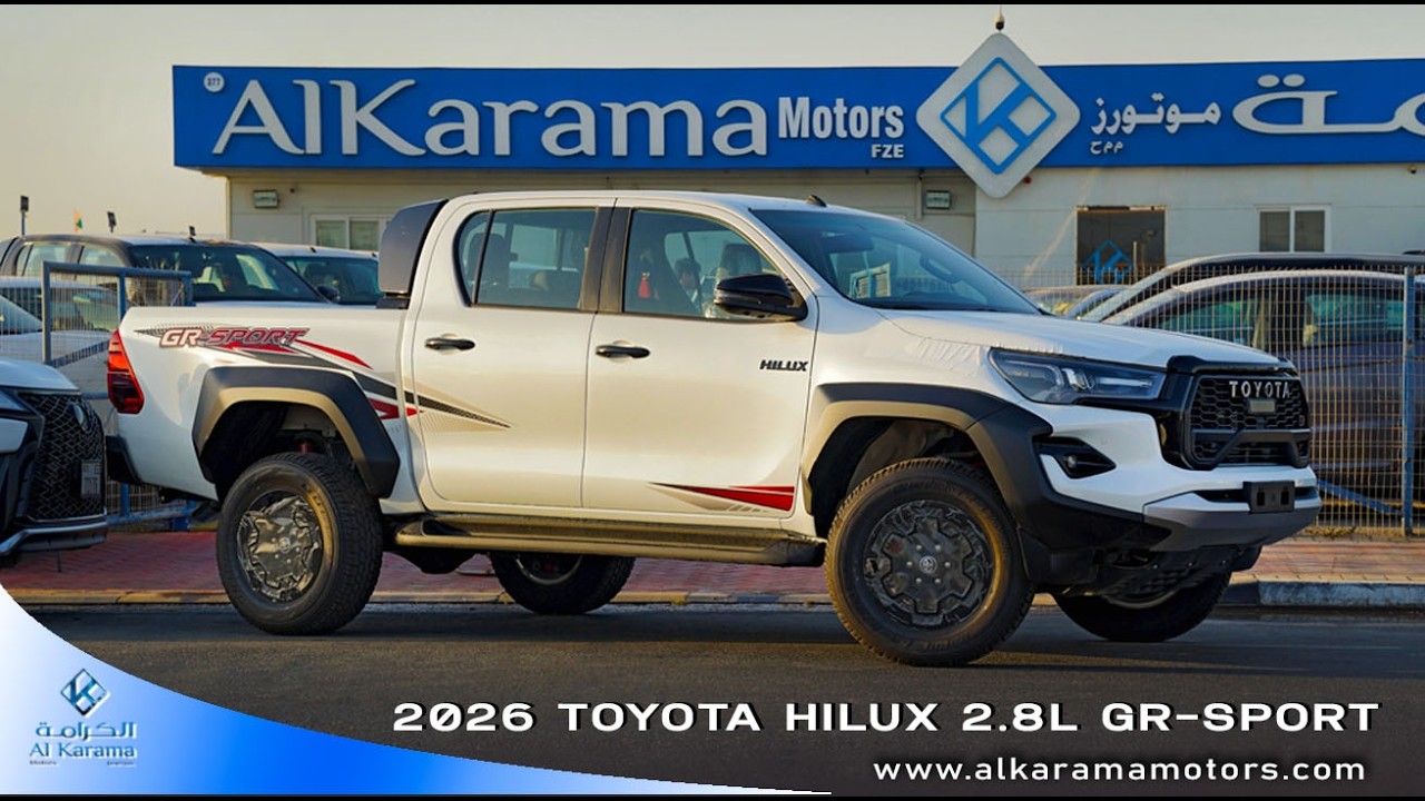 2026 Toyota Hilux GR Sport 2.8L turbo diesel GCC specifications