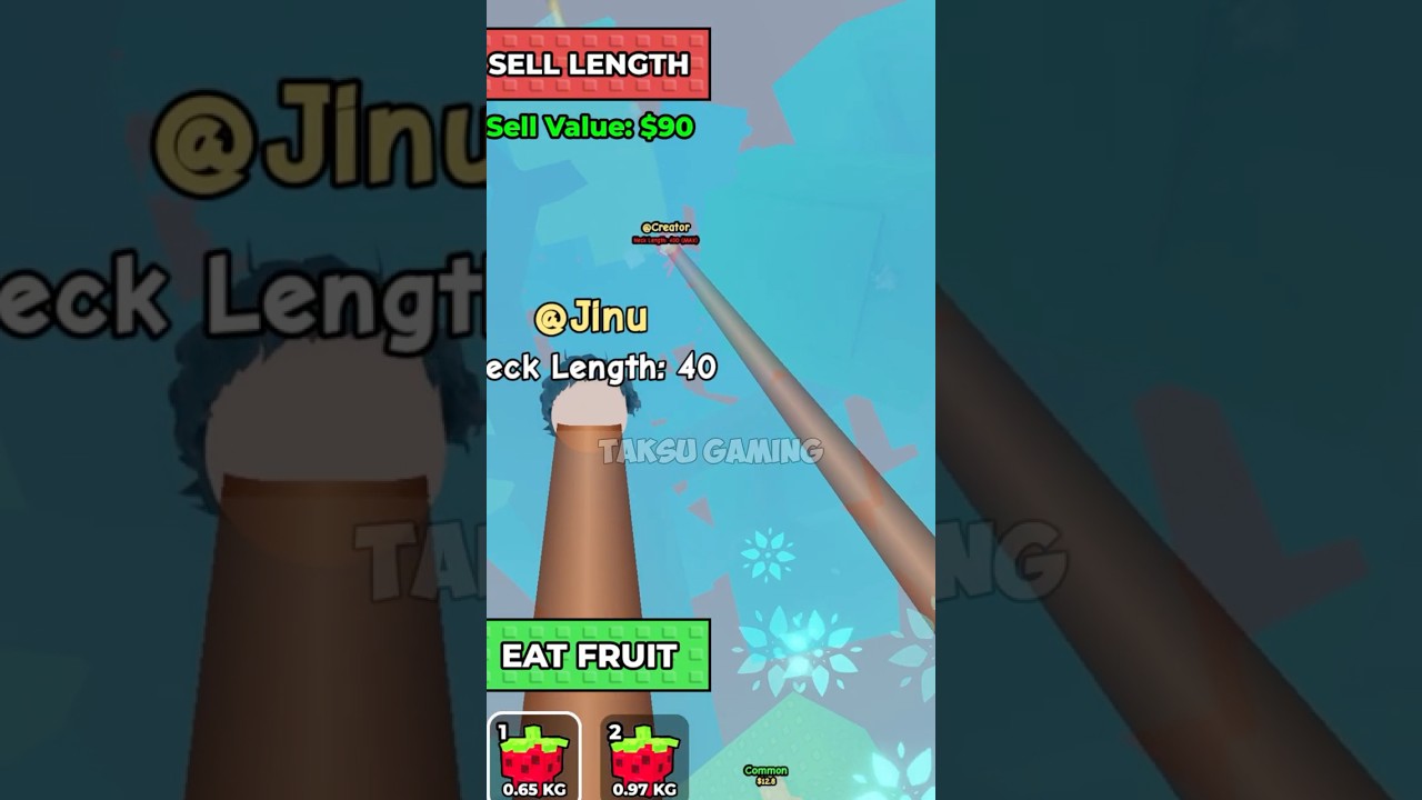 Sammy sombong banget karena lehernya panjang!! 🤣 #roblox