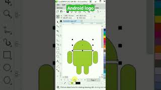 Android Logo#coreldraw graphics Design