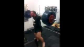 220kg and 230kg Barefoot Raw Squats