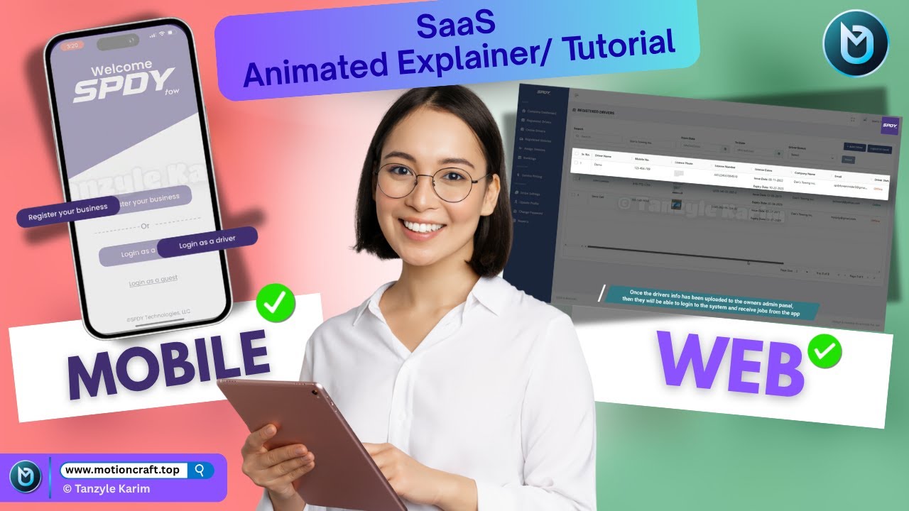 SaaS Explainer | Animated Explainer | Professional App Explainer - YouTube