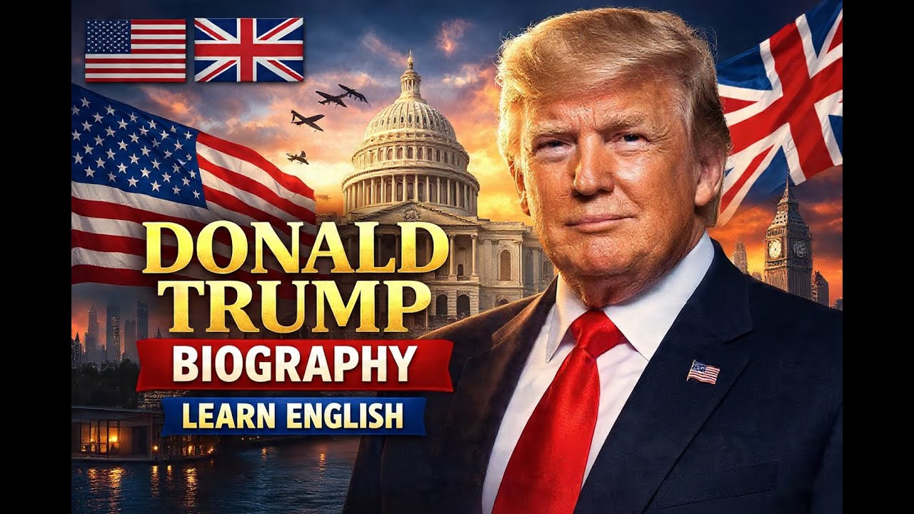 Donald Trump's Life || Learn English Through Story || Graded Reader | English Listening Practice ✅