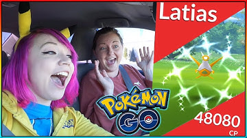 INSANE TRIPLE SHINY LATIAS RAIDING in POKÉMON GO!