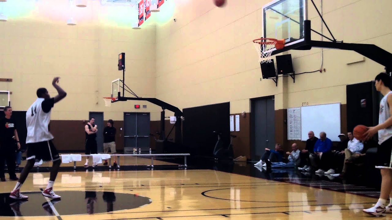 2012 Nike Hoop Summit: World Team Big Man Shooting Drill