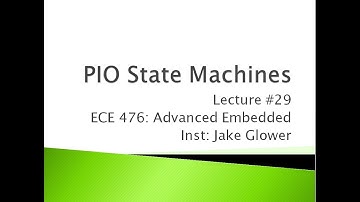 476 29 PIO State Machines